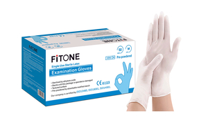Ambidextrous Sterile Powdered Latex Examination Glove